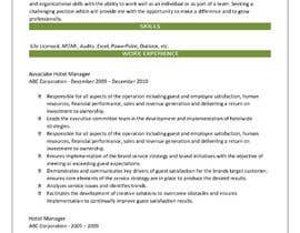 #38 для Updated CV required to for General Manager от jkimran
