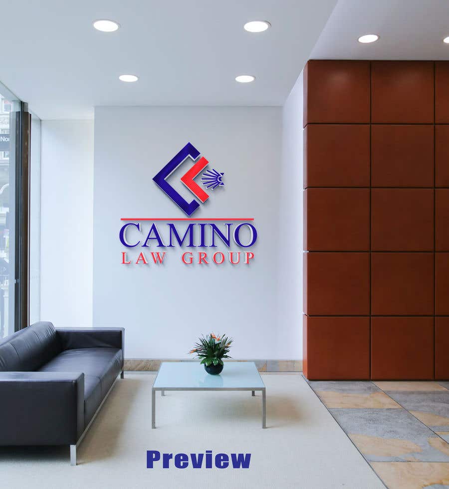 Kilpailutyö #851 kilpailussa                                                 Logo and Business card for Camino Law Group
                                            