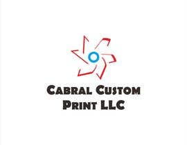 Nro 54 kilpailuun Logo for Cabral Custom Print LLC käyttäjältä affanfa