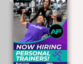 #163 cho Professional &quot;Now Hiring Personal Trainers&quot; Signage (1-Sided) - Urgent! bởi alakram420
