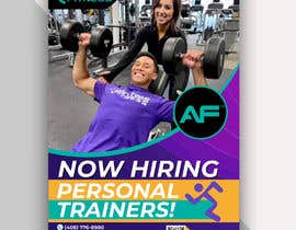 #167 cho Professional &quot;Now Hiring Personal Trainers&quot; Signage (1-Sided) - Urgent! bởi alakram420