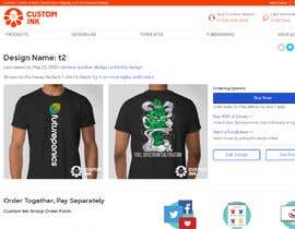 #140 cho Design some shirts with company logo bởi rokonahamed