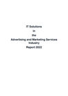 Bài tham dự #27 về Research cho cuộc thi We need research on the "Advertising Services" industry from an IT perspective.