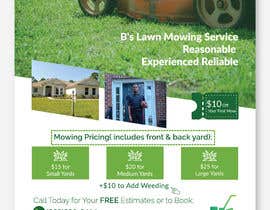 #46 for Yard Work Flyer For Braellin Lawn Care by aktersara4201