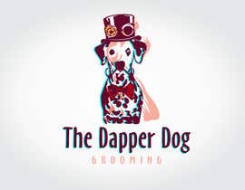 dulhanindi tarafından The Dapper Dog Grooming Logo için no 90