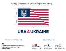 #221 for Create a logo for USA 4 UKRAINE non-profit organization by Debasish5555