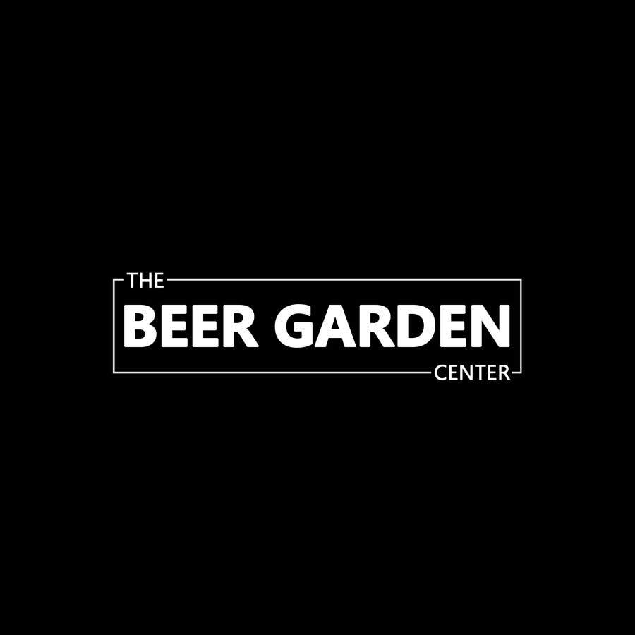 Kilpailutyö #1383 kilpailussa                                                 Design a beer garden logo
                                            