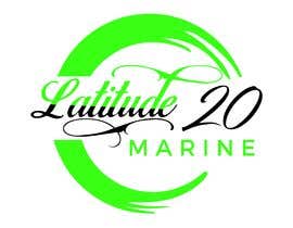 Nro 74 kilpailuun Latitude 20 Marine Front of T-Shirt Logo käyttäjältä designerjunnun