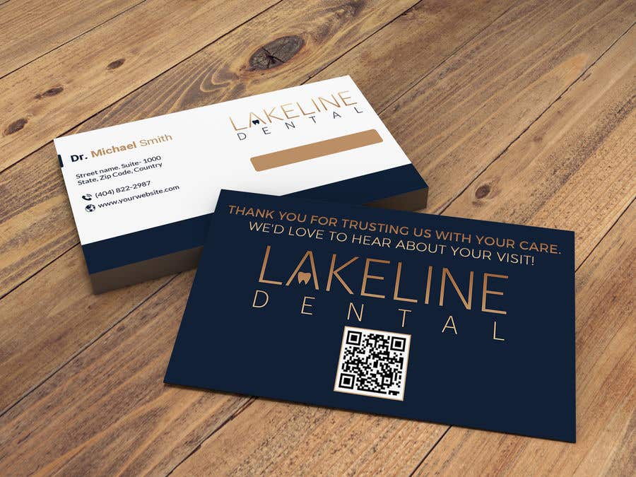 Contest Entry #289 for                                                 Business card design and QR code square
                                            