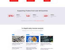 #35 for Forex Landing Page One Page Website - READ DESCRIPTION by faridahmed97x