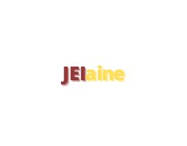 #28 untuk &quot;JElaine&quot; Remake a similar design using the name JElaine oleh NurHusninaNabila