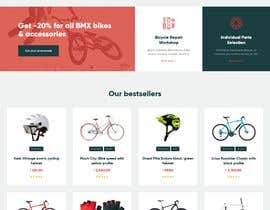 Nro 7 kilpailuun Build me a website for bike &amp; accessories sales käyttäjältä faridahmed97x