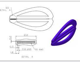 #14 untuk Design a 3d printed tool to strip flat cables oleh durgachitroju