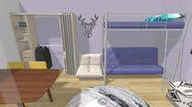 3D Animation Konkurrenceindlæg #7 for 3D room furnishing - 3d modell flat