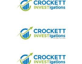 #1575 para Logo for Crockett Investigations de muzamilijaz85