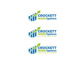 #1650 para Logo for Crockett Investigations por shakiladobe