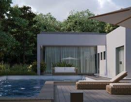 #16 for 3d rendering of a pool villa with interior/exterior by ALISHER7ARH