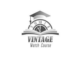#21 dla Logo for course on vintage watches przez Tatankaaa