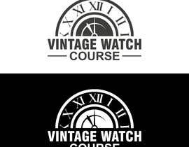 Nro 22 kilpailuun Logo for course on vintage watches käyttäjältä PUZADAS