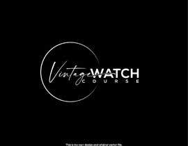 #33 for Logo for course on vintage watches by mahal6203