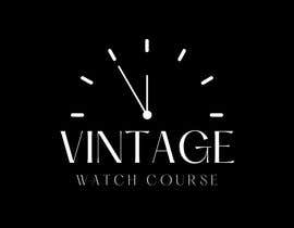 #26 dla Logo for course on vintage watches przez nursyafiqaarfa