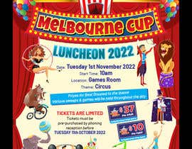 nº 90 pour Melbourne Cup Luncheon Flyer 2022 par anishkrishna001 