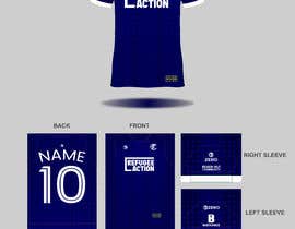 #14 untuk create a cool football jersey using my template oleh kecrokg