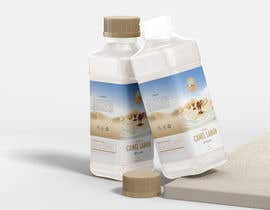 Nro 387 kilpailuun bottle label design for a cultured milk based product käyttäjältä talhabalk