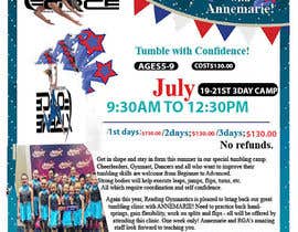 #32 for Flier for a Cheer and Tumbling Camp af shahinsurwar0