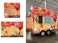 Graphic Design Entri Peraduan #69 for Food Trailer, Serving Bubble Waffles and chocolate covered strawberries 5 on a stick