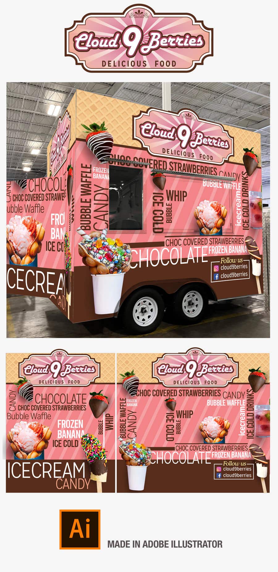 
                                                                                                                        Proposition n°                                            149
                                         du concours                                             Food Trailer, Serving Bubble Waffles and chocolate covered strawberries 5 on a stick
                                        