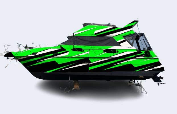 Penyertaan Peraduan #10 untuk                                                 Design a graphics for my boat so it looks up to date
                                            