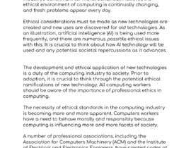 #4 untuk Professional Ethics in Computing    Assessment : Case study report oleh mananthakur1555