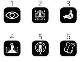 Nro 5 kilpailuun I need someone to design 6 square Icons käyttäjältä MBCHANCES