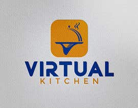 Nro 148 kilpailuun Logo design for virtual kitchen app käyttäjältä Bishowjit25