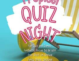 #39 for Tropical Quiz Night Poster af afiqhassan4