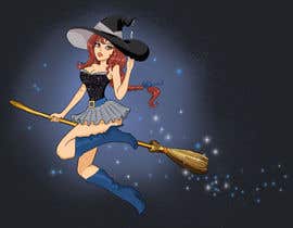 #61 for Need a Sexy Witch Cartoon Character af ibrahimkaldk