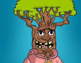 panjamon tarafından Create a Personage &quot;Tree Face&quot; character  - for an NFT project &quot;One Million Trees&quot; # 6 için no 7