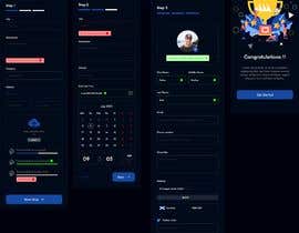 #28 untuk I need someone to design me Three Forms for mobile screen Light and Dark Theme (Images Only) oleh projectzenic