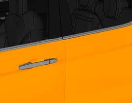 #16 para 3d model of truck door handle por axelcoolsoft