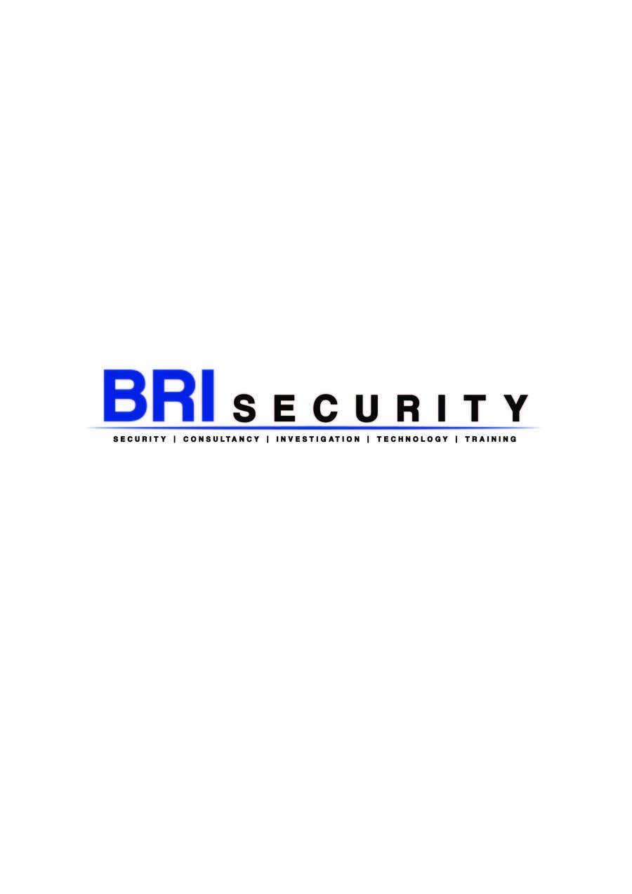 Kilpailutyö #46 kilpailussa                                                 Design a Logo for BRI Security
                                            