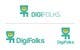 Konkurrenceindlæg #8 billede for                                                     Create a logo for Digifolks, a new Digital Marketing Consulting Company
                                                