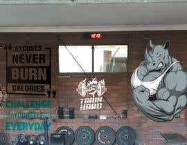 #4 for Grafiti wall for garage gym - 26/07/2022 23:12 EDT by mateenrana0