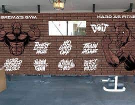 #8 for Grafiti wall for garage gym - 26/07/2022 23:12 EDT by KenanTrivedi