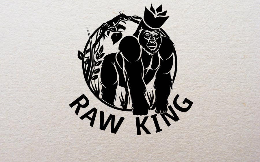 Konkurrenceindlæg #229 for                                                 RawKing Foods Gorilla Design
                                            