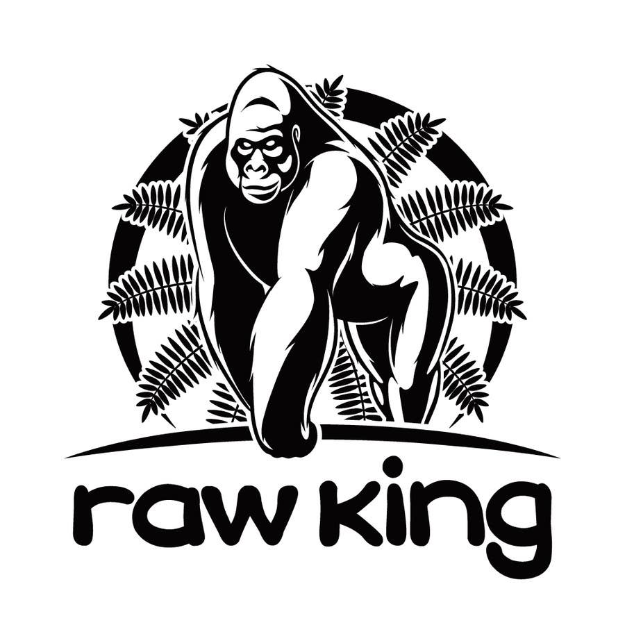 Kilpailutyö #131 kilpailussa                                                 RawKing Foods Gorilla Design
                                            