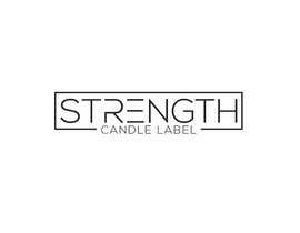 #75 para Strength Candle Label por nasrinrzit