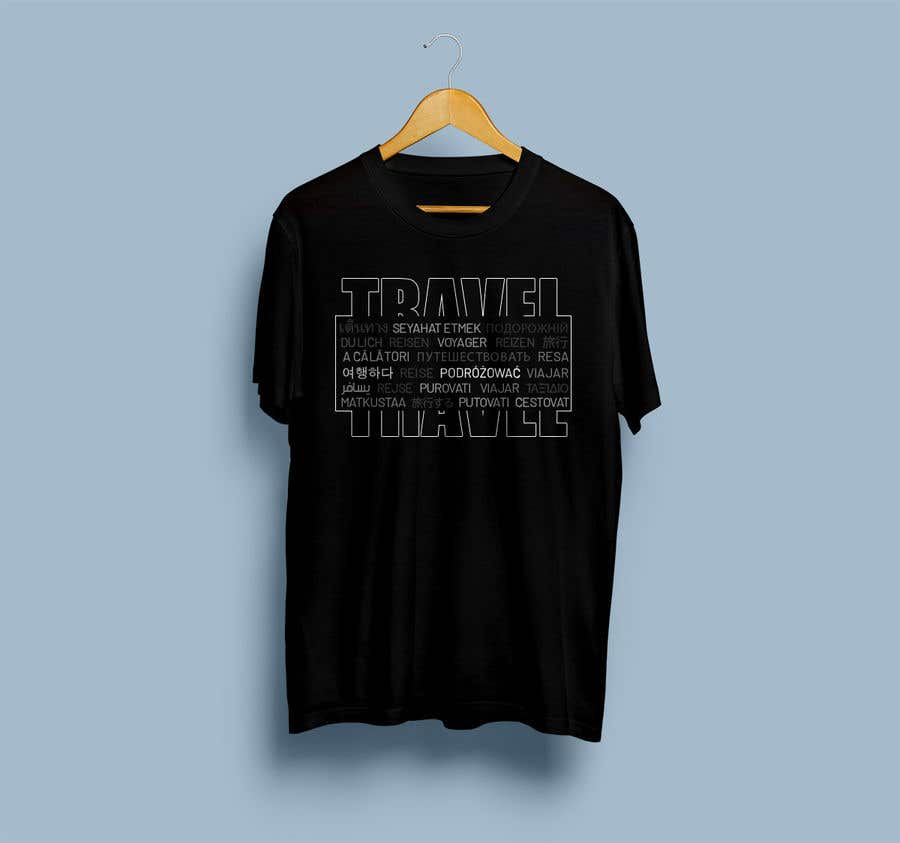 Entry #45 by Moutaqii for TRAVEL Tshirt Design | Freelancer