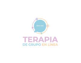 nº 617 pour Group Therapy LOGO in SPANISH     (TERAPIA DE GRUPO EN LÍNEA) par Rakibul0696 