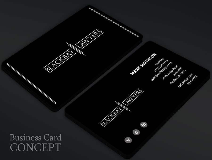Kilpailutyö #1068 kilpailussa                                                 Business Card Design
                                            